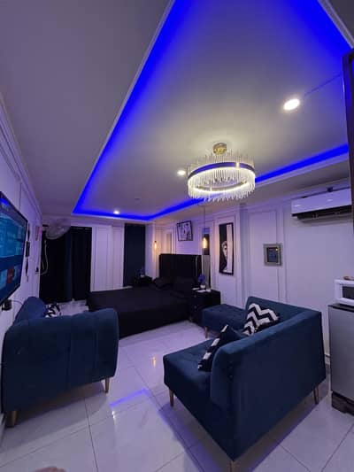 Studio Full Furnished Apartment For Rent in Sector E Rafi Block