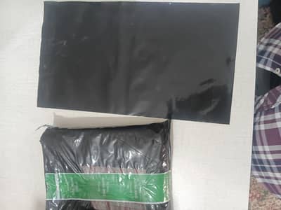 Black Courier Bags / Poly Mailers 8×12 – 2 Packs