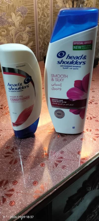 heads shoulder shampoo condions made in dubai