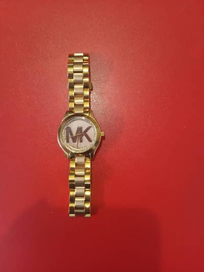 Original Micheal Kors Women's Mini Slim Runway Gold Watch (USA Import)