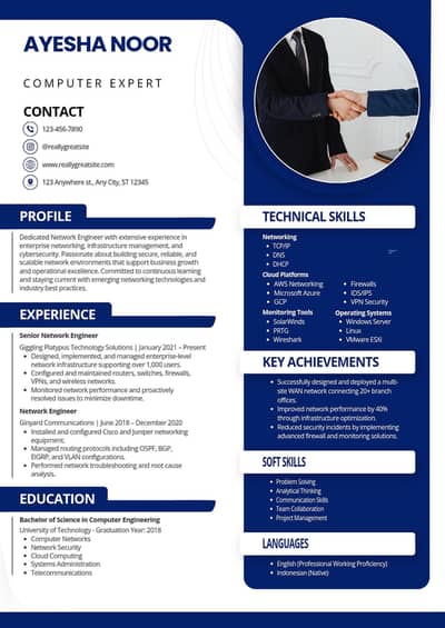 CV expert