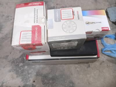 3pc hikvision 2turbo 2mp+360° 1+1dahua smart light dual camera
