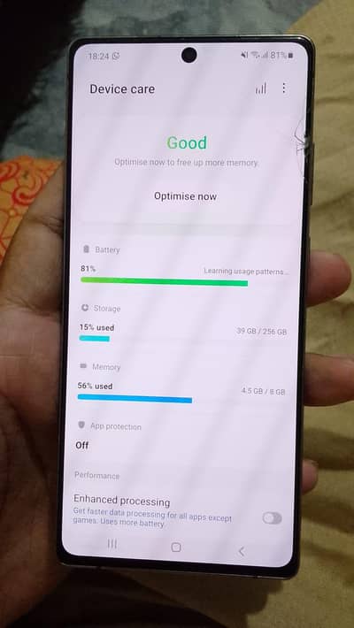 Samsung Mobile Note 20
