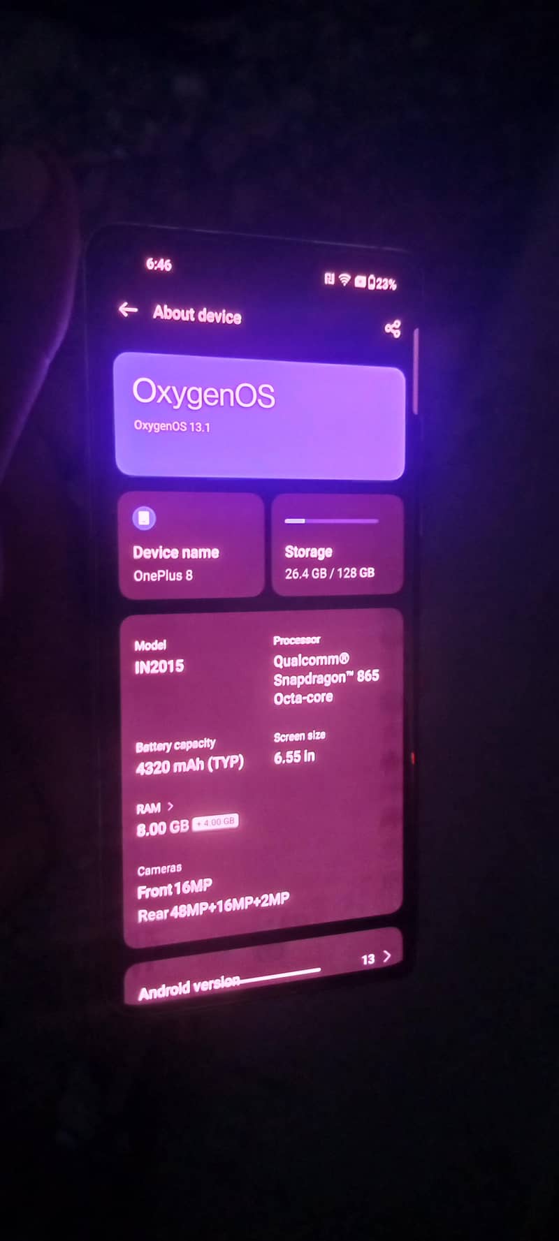 One Plus 8 0