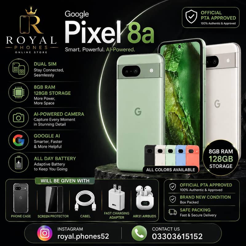 Google Pixel 8a 0