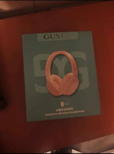 GUSGU GU200 Wireless Bluetooth Headphones | BT 5.3 | White | Like New