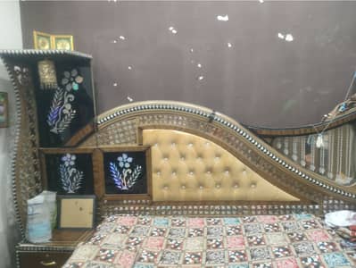 Full Furniture For Sale/Bed Set,Mattress,Showcase,6 Chairs, Istri Stan