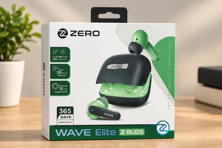 ZERO Wave Elite Z Buds Green Envy – Brand New & Sealed