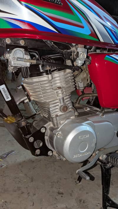 HONDA CG 125 2022 11 MONTH REGISTER