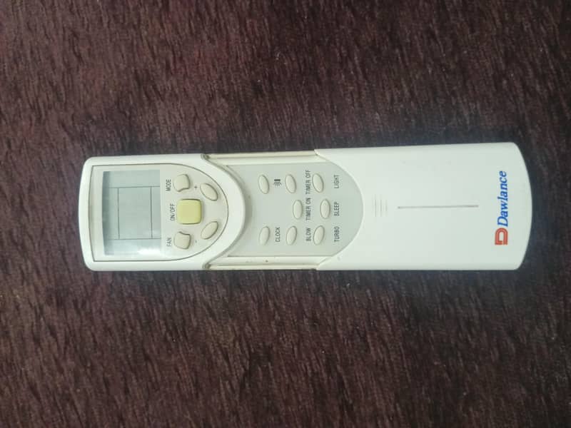 Dawlance Ac remote 0