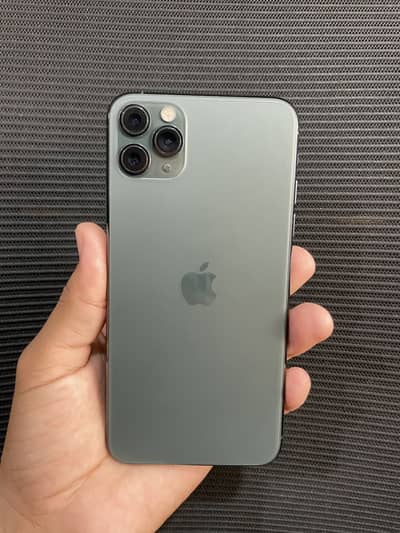 Apple iPhone 11 Pro Max 256GB 75 battery health official PTA approved
