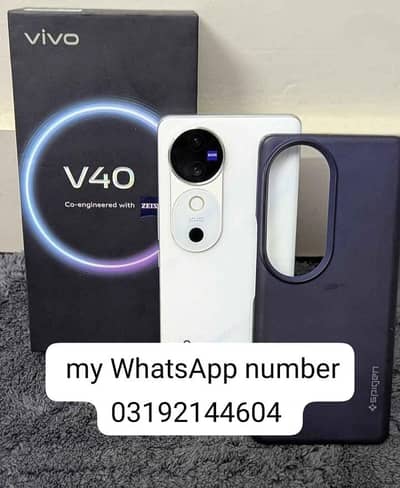Vivo V40 12256 GB memory PTA approved
