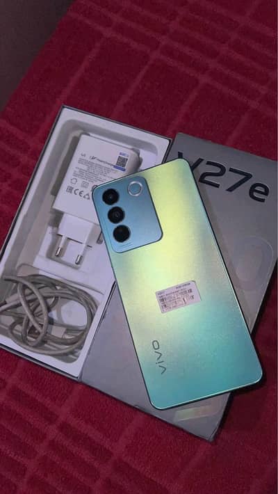 Vivo V27e 8Gb Ram 256 GB Memory Pta Approved. 0302=3991=485