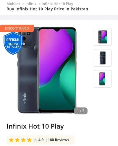 Infinix Hot 10 Play