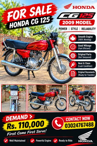 Honda CG 125 2009