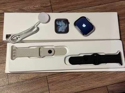 Amoled Apple Logo Series 11 With 2 straps