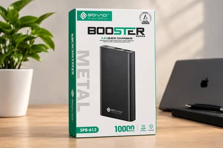 Sovvo Power Bank Brand New and Sealed - Black