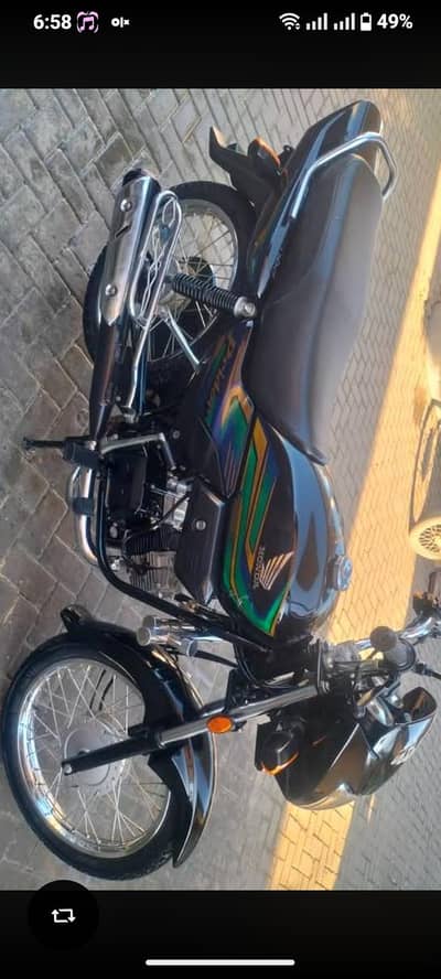 fresh condition engine like new All parts are genuine,