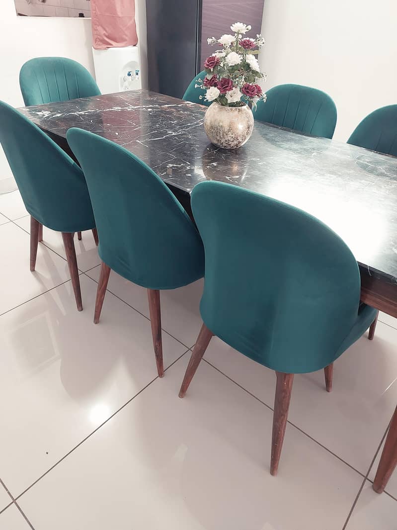 8 chairs Dinning table 3