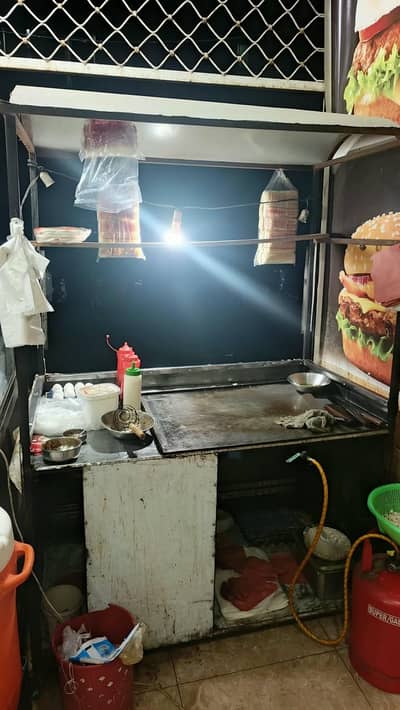 fast food counter