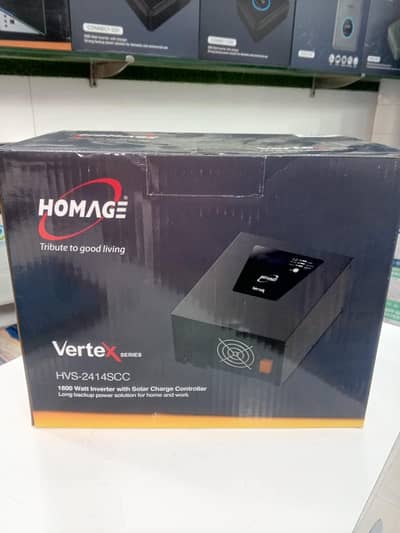 Homage Inverter HVS-2414SCC with 2 Batteries