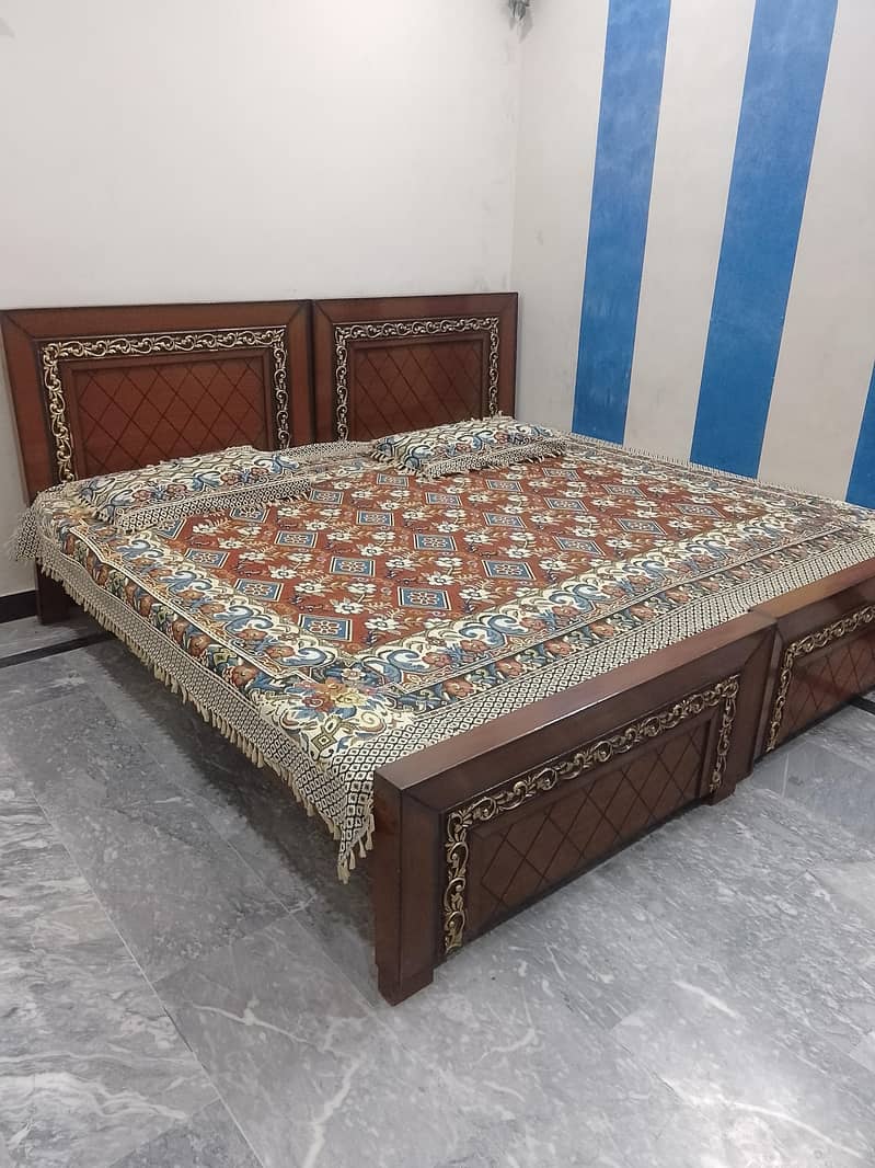 Single Bed Set without Mattress 3
