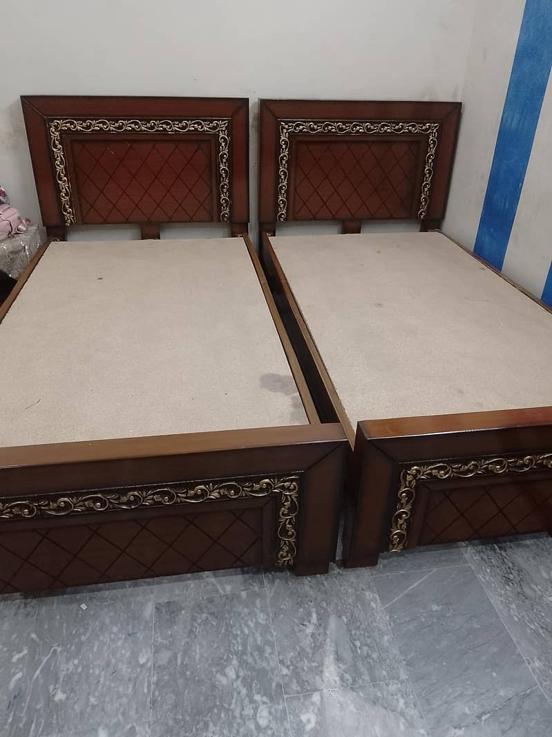Single Bed Set without Mattress 7