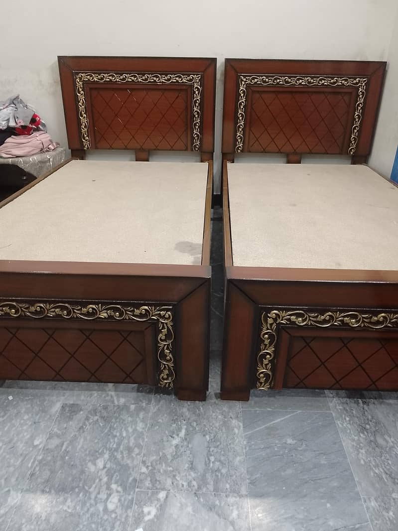 Single Bed Set without Mattress 9