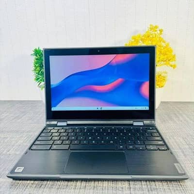 LENOVO CHROMEBOOK 300E 2nd Gen 360° Rotate able Touch screen.