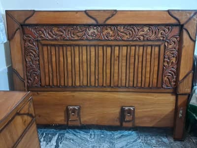 Bed Set for drowry (New condition) Urgent Selling