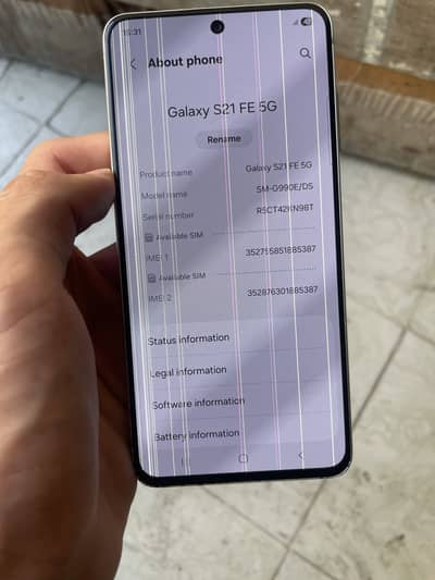 Samsung Mobile S21 FE 6/128 NON PTA