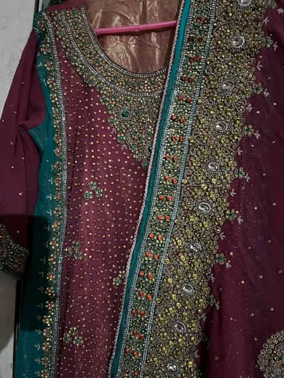 bridal walima maxi