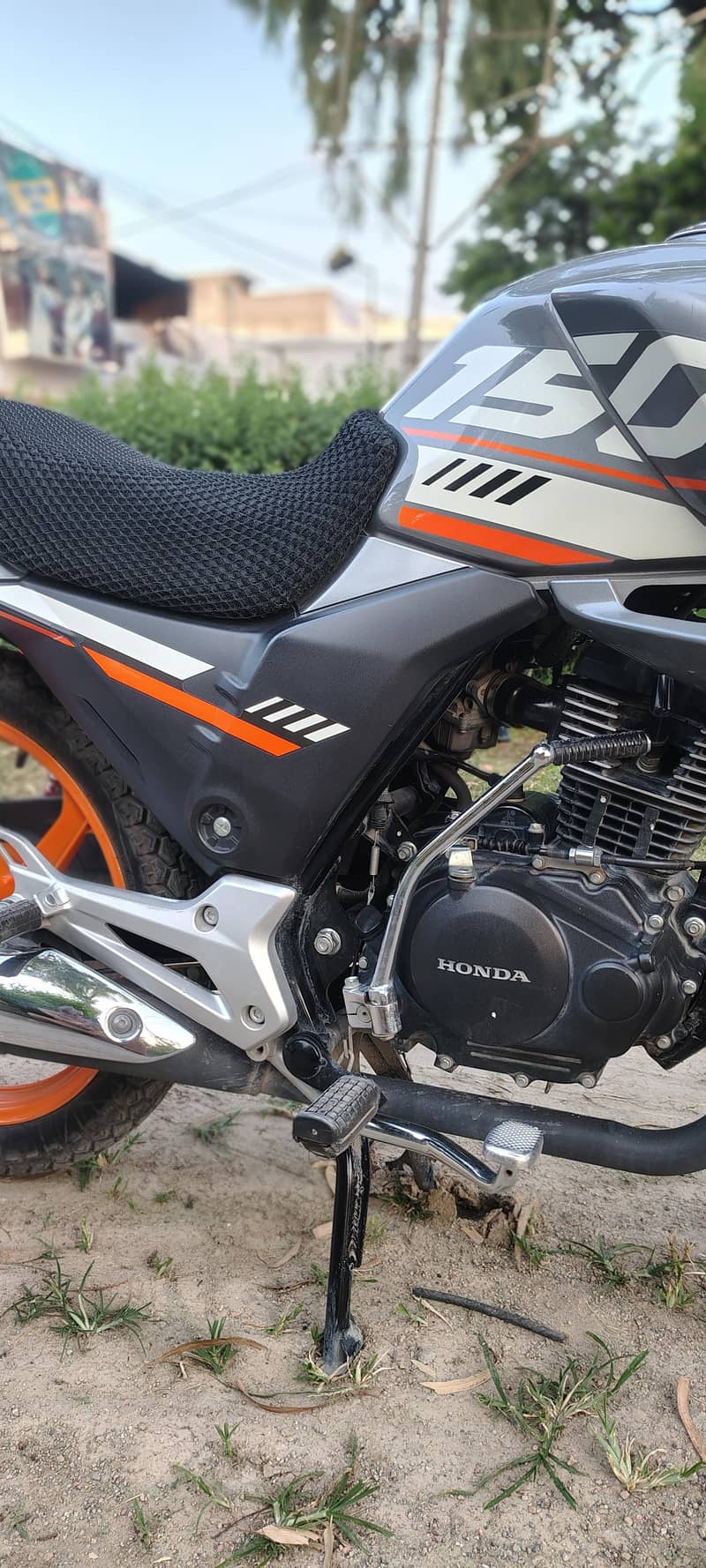 CB I50F 7650 KM DRIVEN 2