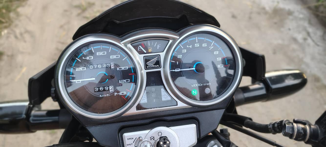 CB I50F 7650 KM DRIVEN 7
