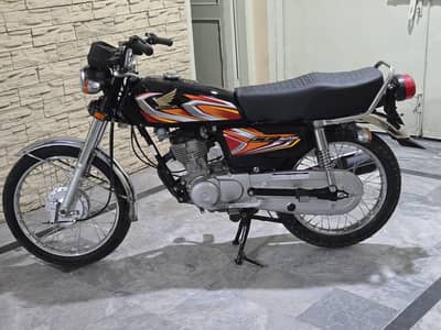 Honda 125 model 2021/2022 All Punjab number