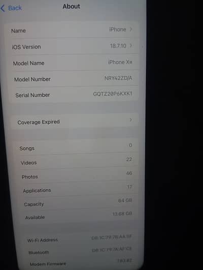 Apple iPhone Other Model Xr