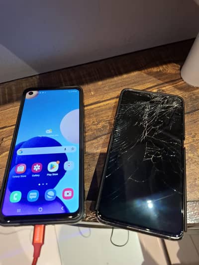 Samsung Mobile A21s and A80