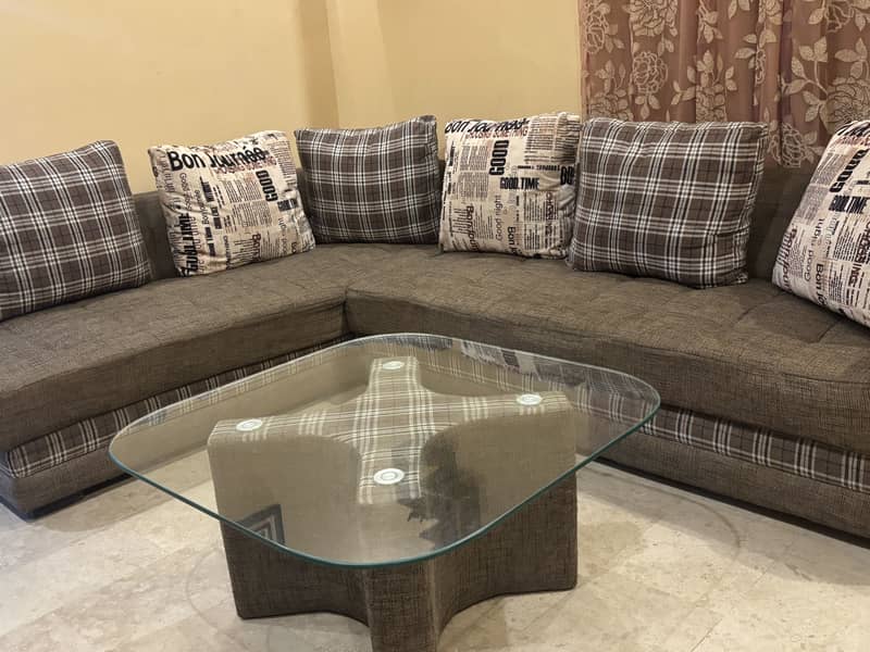 L shaped Sofa Set 1