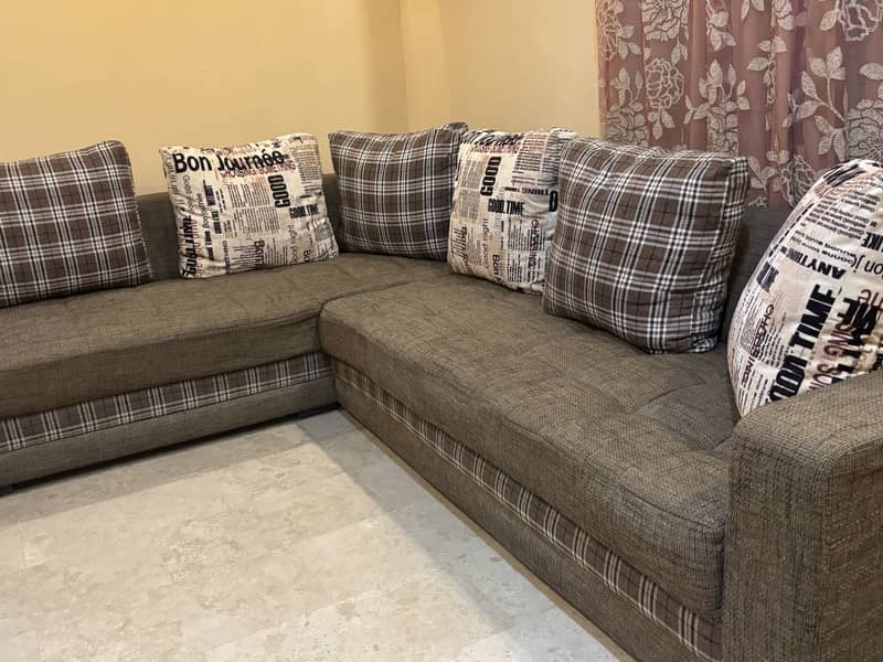 L shaped Sofa Set 3