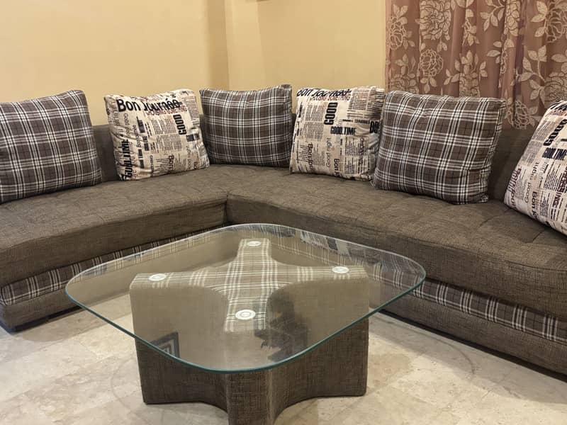 L shaped Sofa Set 9
