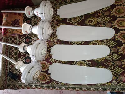 4 fans for sale 10by10 condition company GFC pure copper