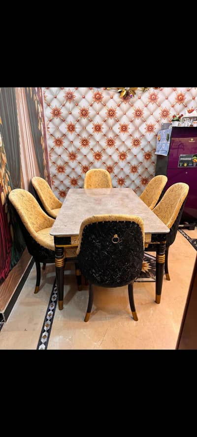 luxury dining table brand new