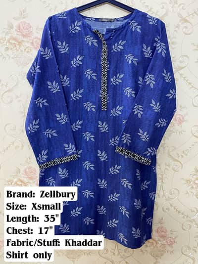Selling Branded Kurti 1Pc shirt Women Ladies Eastern wear