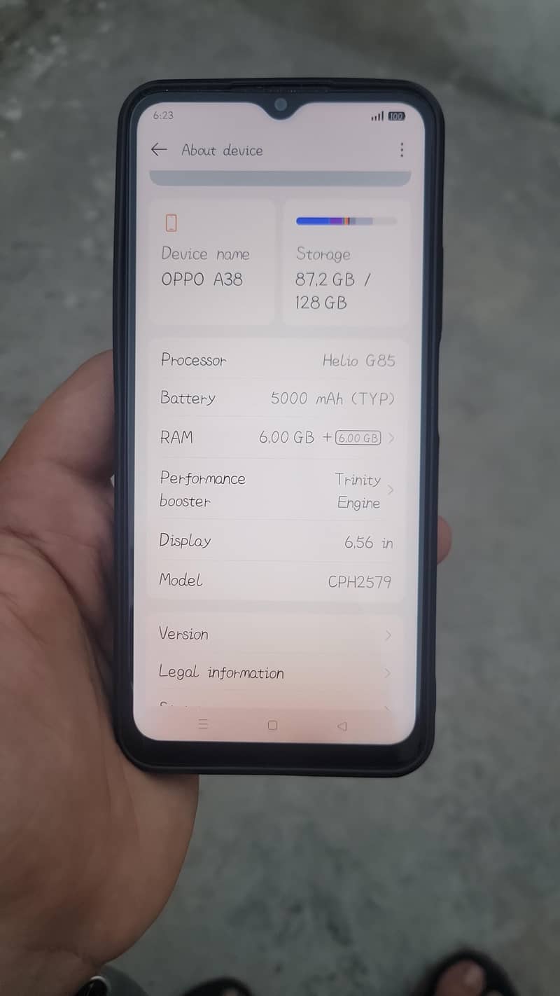 OPPO A38 0