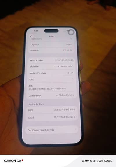 Apple iPhone 14 Pro Max 256