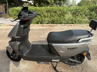 AIMA RAMZA SCOTY 1 charge 91 to 80 km range