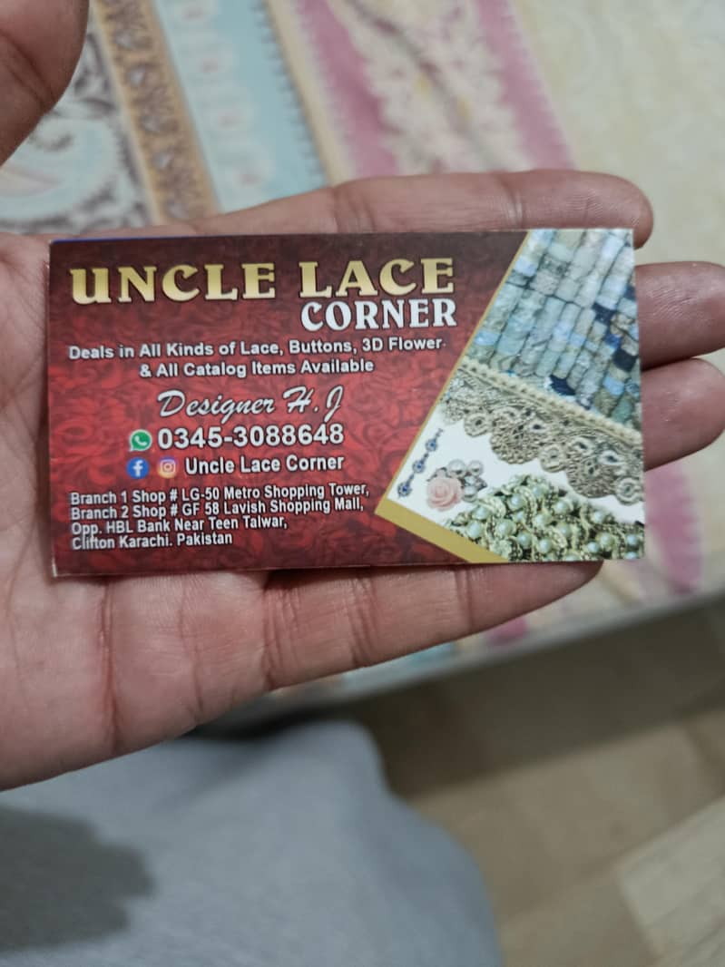 uncle lace corner 1