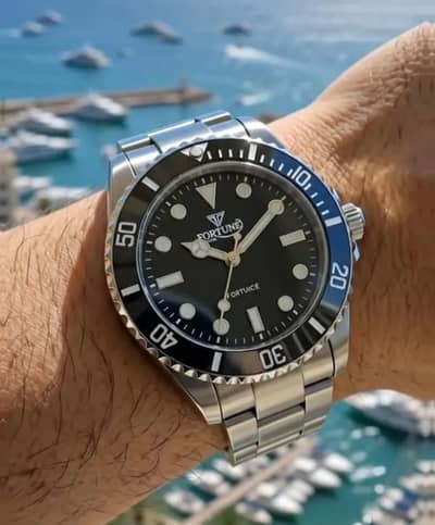 Luxury Black Bronze Watch Men Watch Cash On Delivery