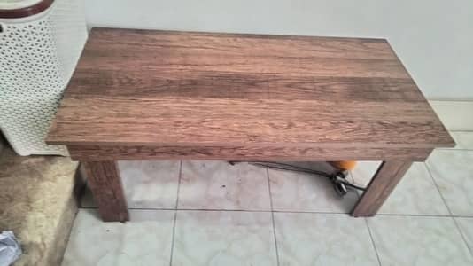 wooden table