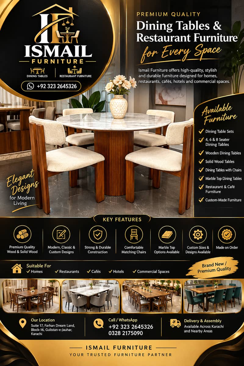 Table , wooden table , Dinning table , solid table , table with chair 0
